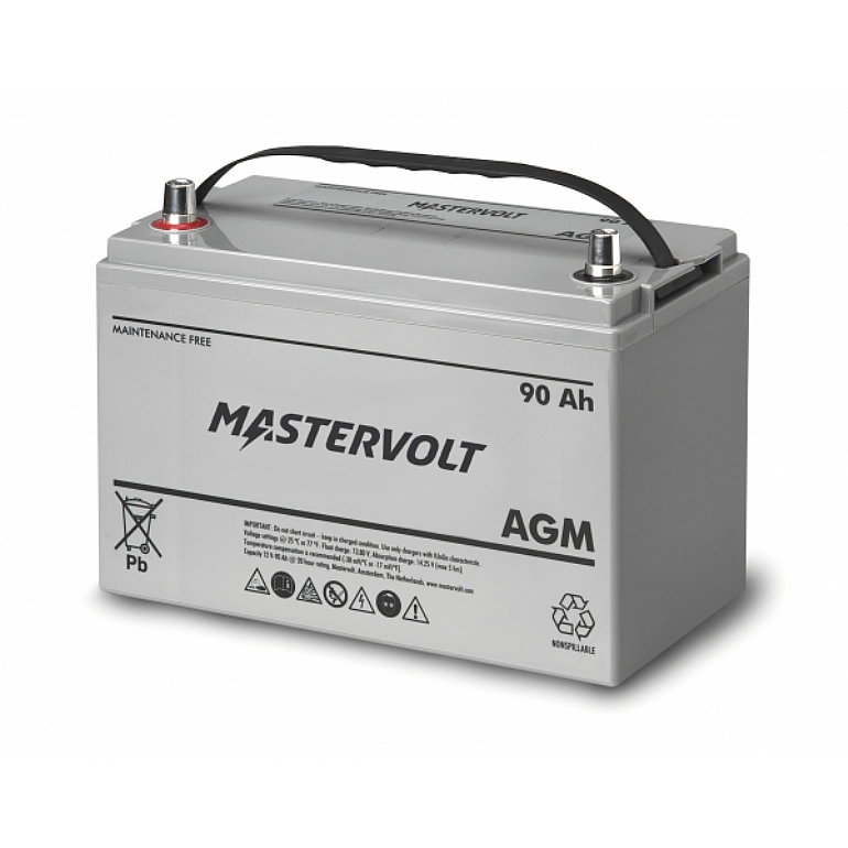 Mastervolt AGM Battery 12v 90Ah 62000900